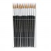 Charles Leonard 73512 Artist Brush, Size 12, Camel Hair, Round, 12/Pack LEO73512