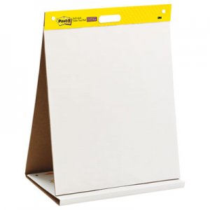 Post-it Easel Pads 563R Self-Stick Tabletop Easel Unruled Pad, 20" x 23", White, 20 Sheets MMM563R