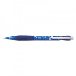 Pentel AL25TC Icy Mechanical Pencil, .5mm, Trans Blue, Dozen PENAL25TC