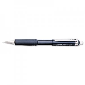 Pentel QE517A Twist-Erase III Mechanical Pencil, 0.7 mm, Black Barrel PENQE517A