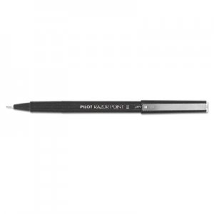 Pilot 11009 Razor Point II Super Fine Marker Pen, Black Ink, .2mm, Dozen PIL11009