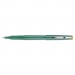 Pilot 11010 Razor Point Fine Line Marker Pen, Green Ink, .3mm, Dozen PIL11010