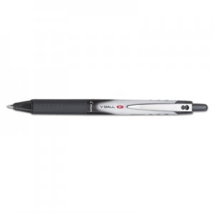 Pilot 26106 VBall RT Liquid Ink Retractable Roller Ball Pen, Black Ink, .5mm PIL26106