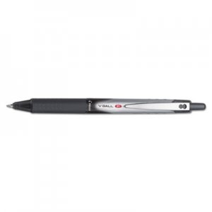 Pilot 26206 VBall RT Liquid Ink Retractable Roller Ball Pen, Black Ink, .7mm PIL26206
