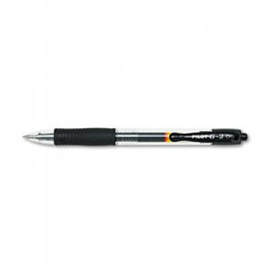 Pilot 31002 G2 Premium Retractable Gel Ink Pen, Refillable, Black Ink, .5mm, Dozen PIL31002