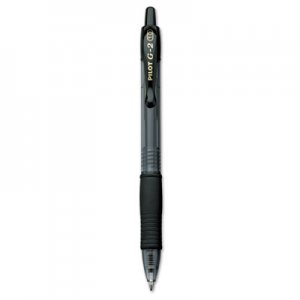 Pilot 31256 G2 Premium Retractable Gel Ink Pen, Refillable, Black Ink, Bold, Dozen PIL31256