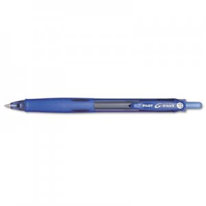 Pilot 31507 G-Knock BeGreen Retractable Gel Ink Pen, Blue Ink, .7mm, Dozen PIL31507