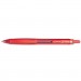 Pilot 31508 G-Knock BeGreen Retractable Gel Ink Pen, Red Ink, .7mm, Dozen PIL31508