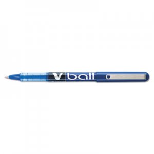 Pilot 35201 VBall Liquid Ink Roller Ball Stick Pen, Blue Ink, .5mm, Dozen PIL35201