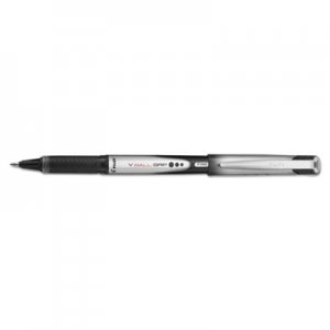Pilot 35570 VBall Grip Liquid Ink Roller Ball Stick Pen, Black Ink, .7mm, Dozen PIL35570