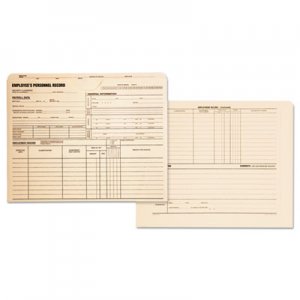 Quality Park 69999 Employee Record Jackets, 11 3/4 x 9 1/2, 11 Point Manila, 100/Box QUA69999