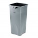 Rubbermaid Commercial 356988GY Untouchable Square Container, 23gal, Gray RCP356988GY