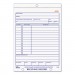 Rediform 2L260 Receiving Record Book, 5 1/2 x 7 7/8, Three-Part Carbonless, 50 Sets/Book RED2L260