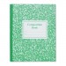Roaring Spring 77920 Grade School Ruled Composition Book, 9-3/4 x 7-3/4, Green Cover, 50 Pages ROA77920