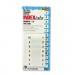 Redi-Tag RTG31001 Legal Index Tabs, 1/12-Cut Tabs, 1-10, White, 0.44" Wide, 104/Pack