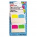Redi-Tag 33148 Write-On Self-Stick Index Tabs, 1 1/16 Inch, 4 Colors, 48/Pack RTG33148
