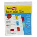 Redi-Tag 39020 Laser Printable Index Tabs, 1 1/8 x 1 1/4, 5 Colors, 375/Pack RTG39020