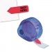 Redi-Tag 81024 Arrow Message Page Flags in Dispenser, "Sign Here", Red, 120 Flags/ Dispenser RTG81024