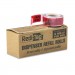 Redi-Tag 91002 Arrow Message Page Flag Refills, "Sign Here", Red, 6 Rolls of 120 Flags/Box RTG91002