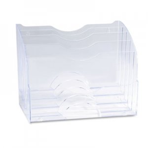 Rubbermaid Commercial 94610ROS Two-Way Organizer, Five Sections, Plastic, 8 3/4 x 10 3/8 x 13 5/8