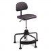Safco 5117 TaskMaster Series EconoMahogany Industrial Chair, Black SAF5117