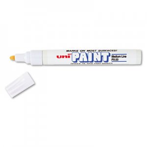Sanford uni-Paint 63613 uni-Paint Marker, Medium Point, White SAN63613