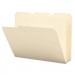 Smead 10510 Tear/Moisture-Resist Poly File Folders, 1/3 Cut Top Tab, Letter, Manila, 12/Pack SMD10510