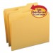 Smead 12234 File Folders, 1/3 Cut, Reinforced Top Tab, Letter, Goldenrod, 100/Box SMD12234