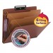 Smead 14230 Pressboard Classification Folders, Metal Tab, Letter, Six-Section, Red, 10/Box SMD14230