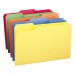 Smead 16943 File Folders, 1/3 Cut Top Tab, Legal, Assorted Colors, 100/Box SMD16943