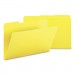 Smead 22562 Recycled Folder, One Inch Expansion, 1/3 Cut Top Tab, Legal, Yellow, 25/Box SMD22562