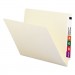 Smead 24100 Shelf Folders, Straight Cut, Single-Ply End Tab, Letter, Manila, 100/Box SMD24100