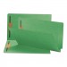 Smead 28140 Two-Inch Capacity Fastener Folders, Straight Tab, Legal, Green, 50/Box SMD28140