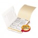 Smead 35600 Stackable End Tab Folder Dividers with Fastener, Letter, 1/2" Cap, 50 Each/Pack SMD35600