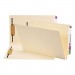 Smead 37276 Heavy W-Fold Expansion Folders, Two Fasteners, End Tab, Legal, Manila, 50/Box SMD37276