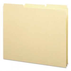 Smead 50134 Recycled Tab File Guides, Blank, 1/3 Tab, 18 Pt. Manila, Letter, 100/Box SMD50134