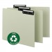 Smead 50534 Recycled Tab File Guides, Blank, 1/3 Tab, Pressboard, Letter, 50/Box SMD50534