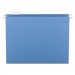 Smead 64060 Hanging File Folders, 1/5 Tab, 11 Point Stock, Letter, Blue, 25/Box SMD64060