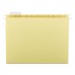 Smead 64069 Hanging File Folders, 1/5 Tab, 11 Point Stock, Letter, Yellow, 25/Box SMD64069