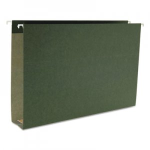 Smead 64359 Two Inch Capacity Box Bottom Hanging File Folders, Legal, Green, 25/Box SMD64359