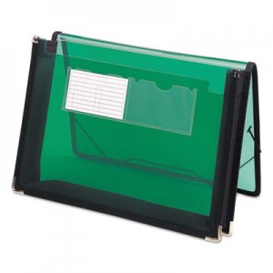 Smead 71951 2 1/4" Exp Wallet, Poly, Letter, Translucent Green SMD71951