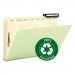 Smead 78208 Pressboard Mortgage File Folder with Dividers & Metal Tab, Legal, Green, 10/Box SMD78208