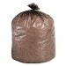 Stout G3036B80 Eco-Degradable Plastic Trash Bag, 20-30gal, .8mil, 30 x 36, Brown, 60/Box STOG3036B80