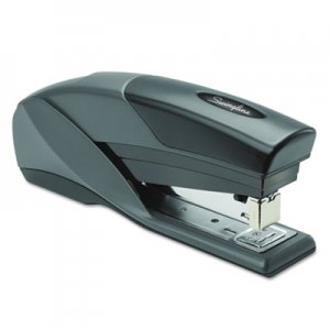 Swingline GBC 66402 Light Touch Reduced Effort Full Strip Stapler, 20-Sheet Capacity, Black SWI66402