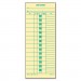 TOPS 1258 Job Card for Cincinnati/Lathem/Simplex, 1 Side, 3 1/2 x 9, 500/Box TOP1258