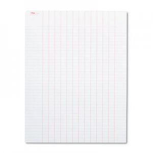 TOPS 3616 Data Pad with Plain Column Headings, 8 1/2 x 11, White, 50 Sheets TOP3616