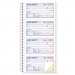 TOPS 4161 Money/Rent Receipt Spiral Book, 2-3/4 x 4 3/4, 2-Part Carbonless, 200 Sets/Book