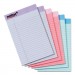 TOPS 63016 Prism Plus Colored Legal Pads, 5 x 8, Pastels, 50 Sheets, 6 Pads/Pack TOP63016