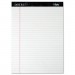 TOPS 63410 Docket Ruled Perforated Pads, 8 1/2 x 11 3/4, White, 50 Sheets, Dozen TOP63410