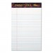 TOPS 63910 Docket Ruled Perforated Pads, Legal/Wide, 5 x 8, White, 50 Sheets, Dozen TOP63910
